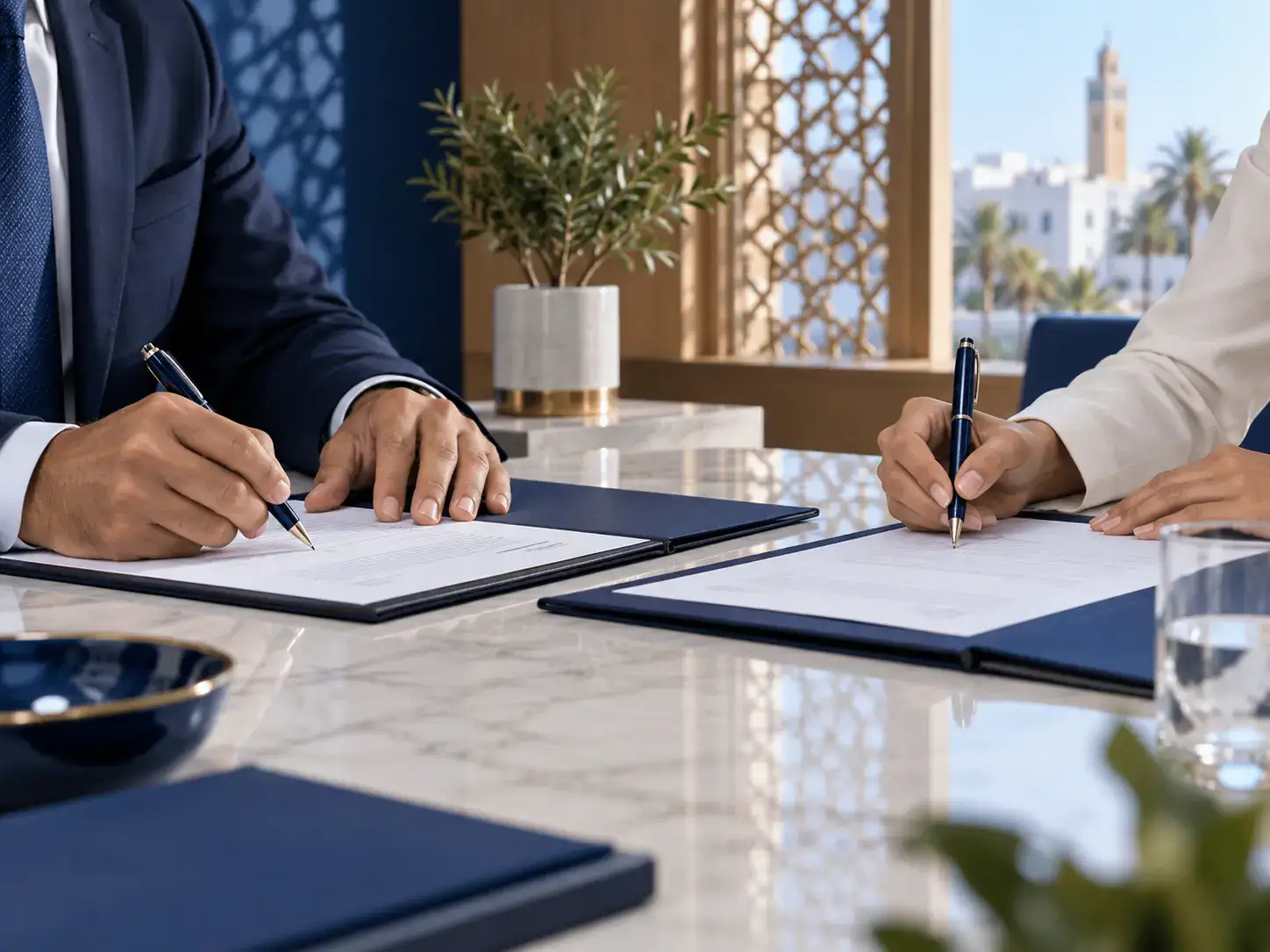 Signature de documents pour la création et le suivi juridique d’une entreprise